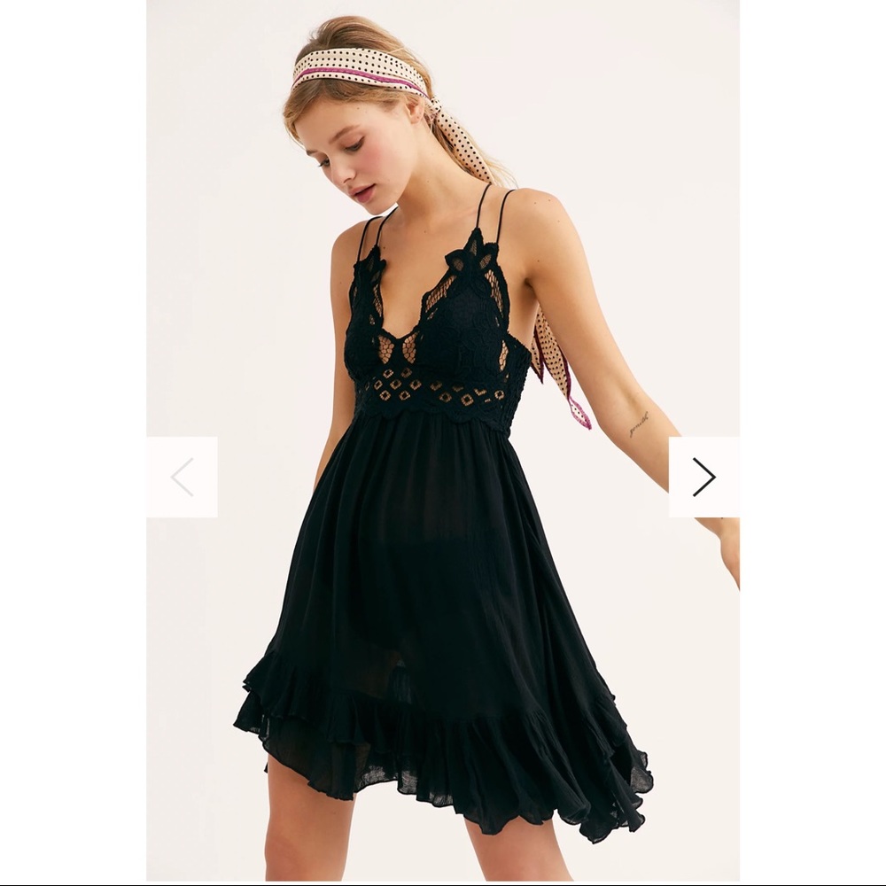 Free People Adela Slip Dress
